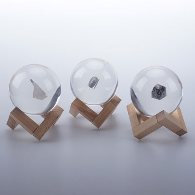 합액 공예품 운석 선물 우주 공 선물 80mm 선명한 결정 구구